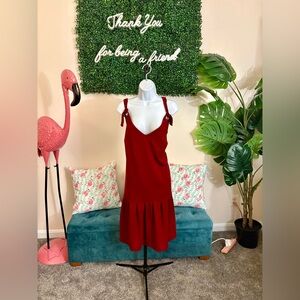 Eloquii Burgundy V-Neck Jumper